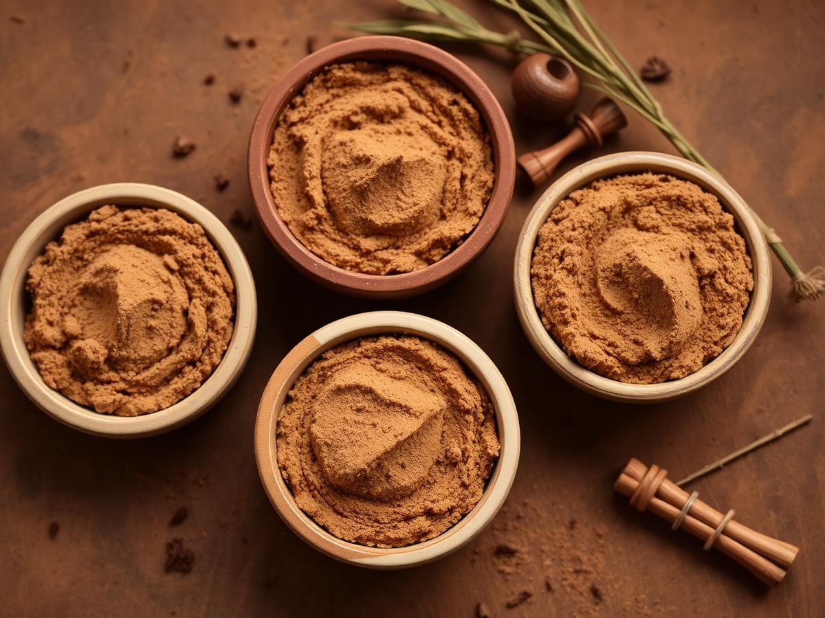 Multani Mitti & Cow Dung Cakes